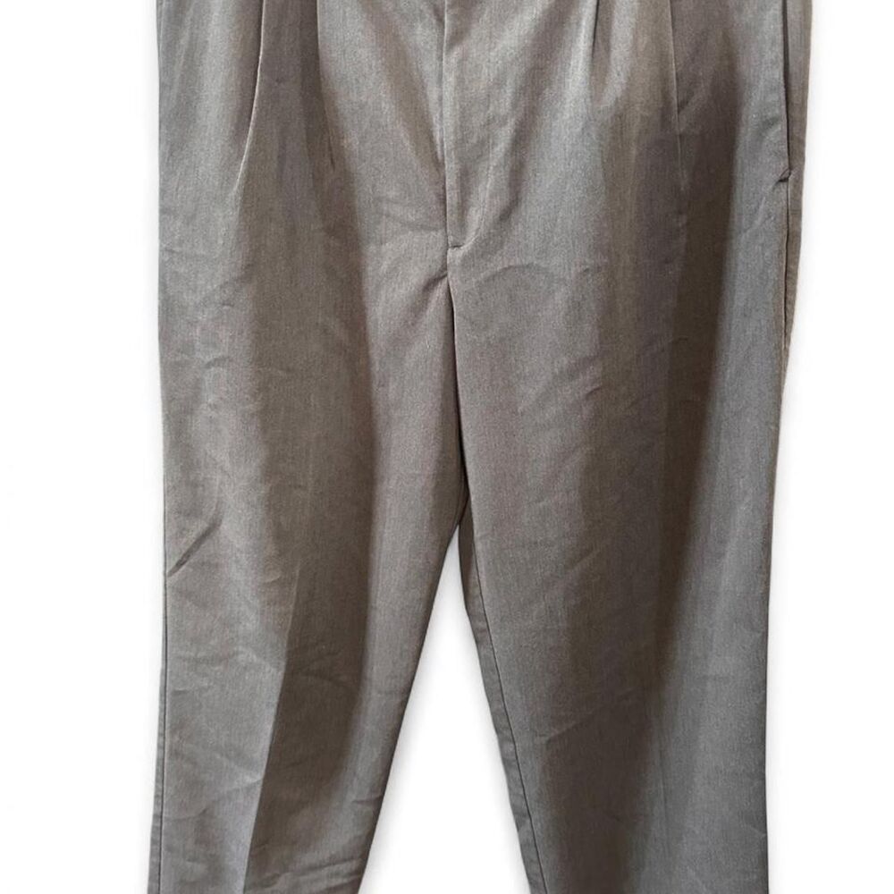 Dockers Men's Grey and Brown Trousers